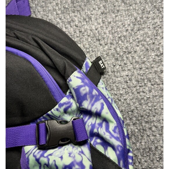 Adidas Backpack Bat Equipment Bag Pockets Softball Women’s Black Purple One Size - Picture 5 of 8